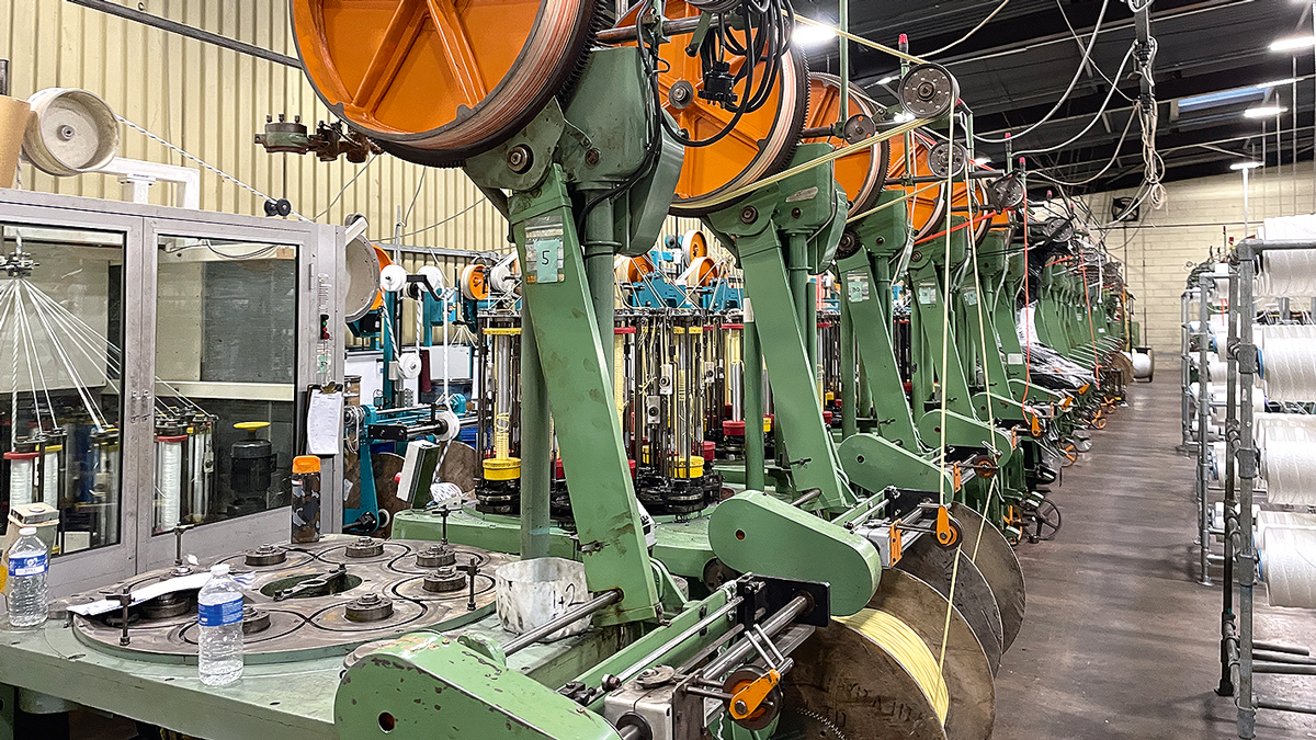 Manufacturing facility with advanced machinery